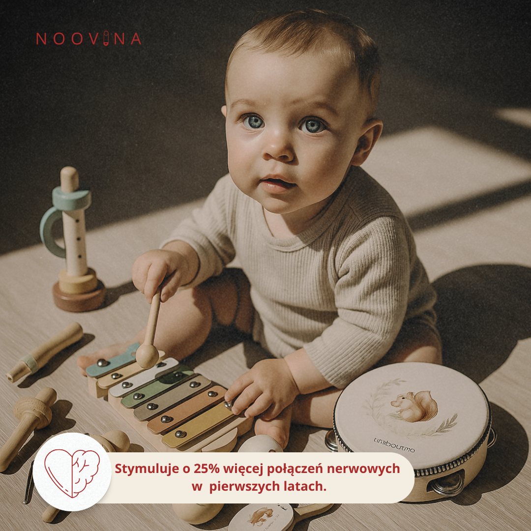 Zabawka muzyczna Montessori